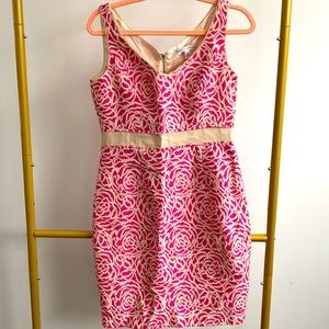 Pink Dress- Maggy London- size 8